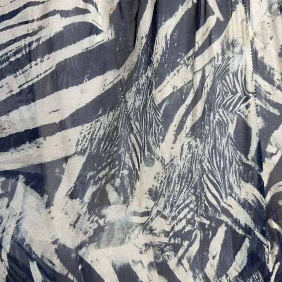 Bellambra Italy Womens Silk Blend Palazzo Pants Size L Wide Leg Resort Boho - Picture 11 of 15